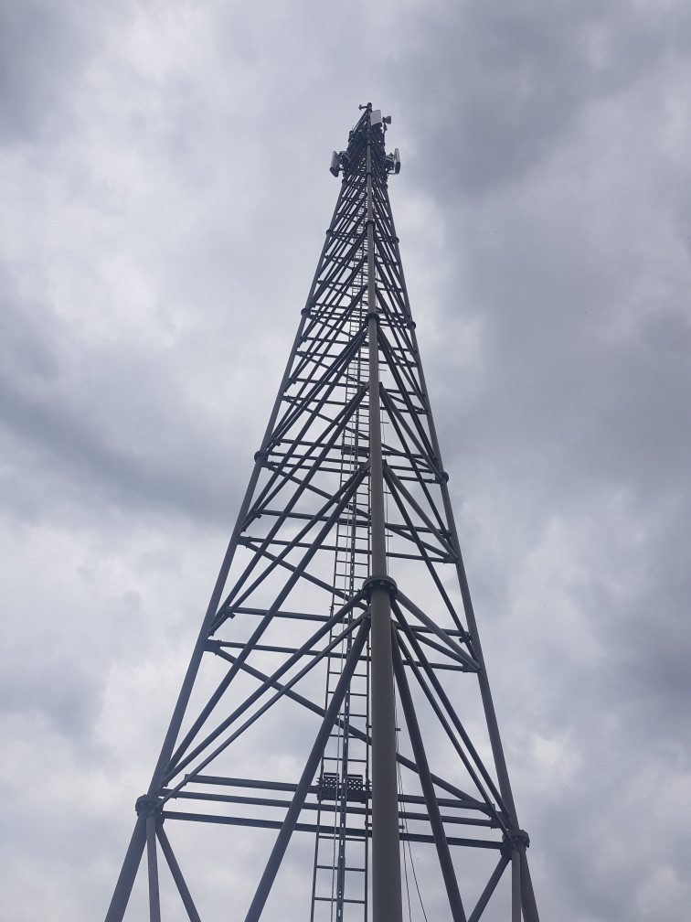 Pylône radio de la coopérative